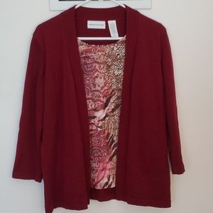 Alfred Dunner 3/4 Sleeved Top